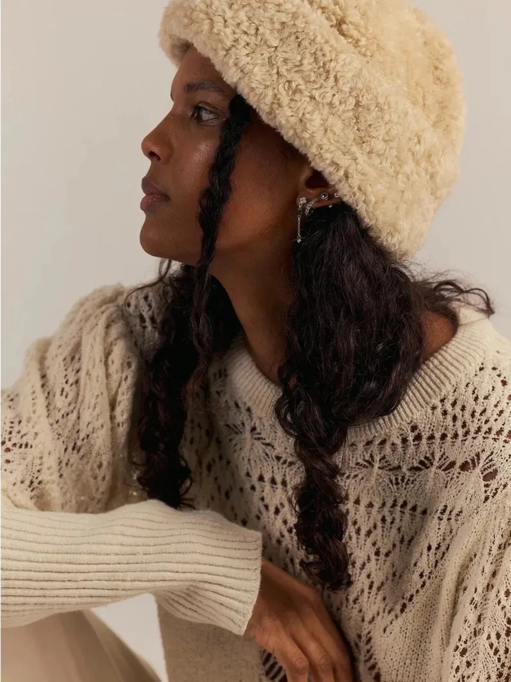 NWT Free People Oh So Cozy Fisherman hat